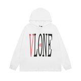 Vlone Hoodie Dragon Big V Letter Hooded Sweater