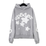 Sp5der Hoodie Star Letters Puff Print