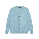 Ralph Lauren Knitted sweaters Ralph Pony standard autumn and winter cardigan sweater women's V-neck long sleeves