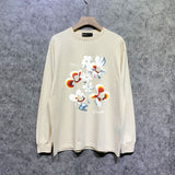 Purple Brand Long Sleeve T-Shirt Fashion Loose Long Sleeve Top