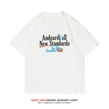 Men's T-Shirts Summer Short-Sleeved T-shirt Men's All-Match Couple Student Loose