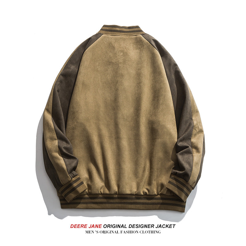 Men Jacket Spring Baseball Jacket Men's Loose