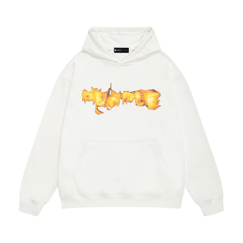 Purple Brand Hoodie Fashion Loose Hooded Sweater