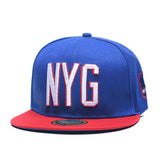 Trendy flat brimmed hat adult letters