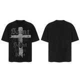 Men Vintage T-Shirts Saint Michael Tee Saint Tears