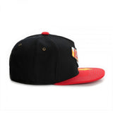 Trendy flat brimmed hat spring and summer breathable sunshade