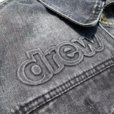 Drew House Jacket Steelstamp Logo Denim Jacket