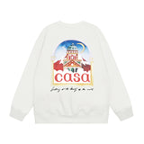 Casablanca Long sleeve T-shirt Print Crew neck Casual