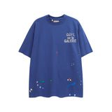 Gallery Dept T Shirts Spring and Summer Short Sleeve Loose Half Sleeve