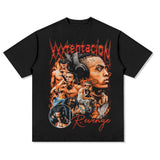 Asap Rocky T Shirts Travis Scott Short Sleeve Eminem ASAP TentacionT-Shirt