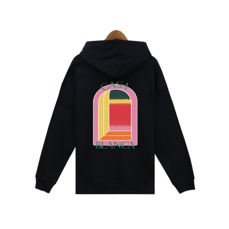 Casablanca Hoodie Autumn/Winter Alphabet Painted Textile