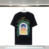 Casablanca T Shirts Rainbow Gate Alphabet