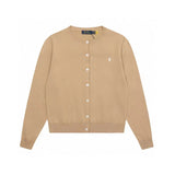 Ralph Lauren Knitted sweaters RL Crew Neck Embroidered Logo Knitted Cardigan Long Sleeves