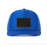 Trendy flat brimmed hat breathable sunshade