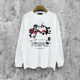 Purple Brand Long Sleeve T-Shirt Fashion Loose Long Sleeve Top
