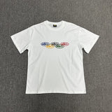 Corteiz T Shirt Vintage Printed Men and Women Loose Casual