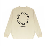 Purple Brand Long Sleeve T-Shirt Fashion Loose Long Sleeve Top
