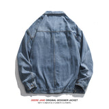 Men Jacket Spring Denim Jacket Men's Couple Loose Top