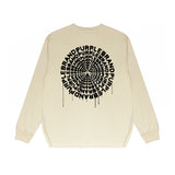 Purple Brand Long Sleeve T-Shirt Fashion Loose Long Sleeve Top
