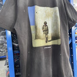Men Vintage T-Shirts Saint Michael & "Star Wars" STAY HERE