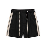 Palm Angle Shorts Palm Angels Striped Color Matching Casual Beach Shorts Men