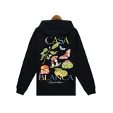 Casablanca Hoodie Summer Loose Cotton Sweater