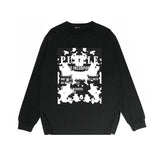 Purple Brand Long Sleeve T-Shirt Fashion Loose Long Sleeve Top