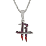 NBA Team Pendants Basketball Rockets Team Pendant Men
