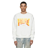 Purple Brand Sweatshirt Loose Crew Neck Sweater