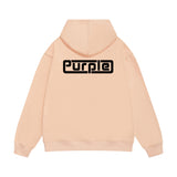 Purple Brand Hoodie Fashion Loose Hooded Sweater