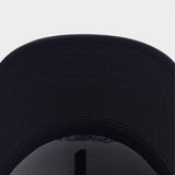 Trendy flat brimmed hat rose embroider