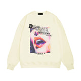 Purple Brand Sweatshirt Loose Crew Neck Sweater