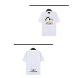 Evisu T Shirts Loose and Versatile Unisex T Shirts