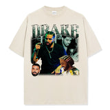 Drake T Shirts Short Sleeve T-Shirt Crew Neck