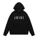 Amiri Hoodie AMI Letter logo print hooded sweater for men and women