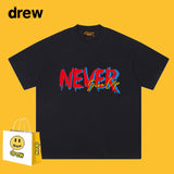 Drew T Shirts Printed Smiley T-shirt Loose