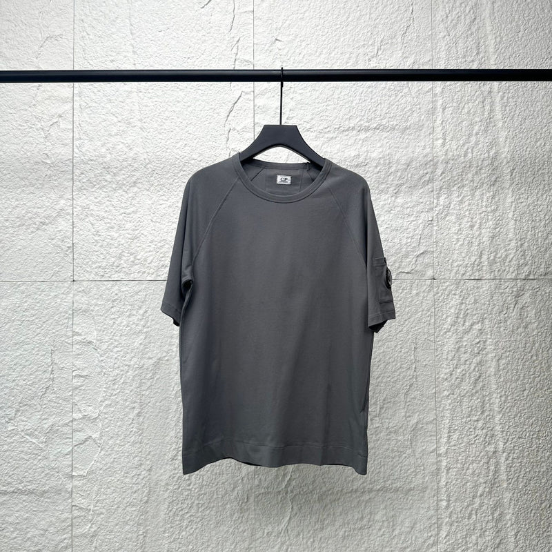 Cp Company T Shirts Summer Casual Loose Crew Neck Pullover