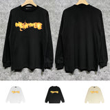 Purple Brand Long Sleeve T-Shirt Fashion Loose Long Sleeve Top