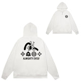 Evisu Hoodie Letter Print Male