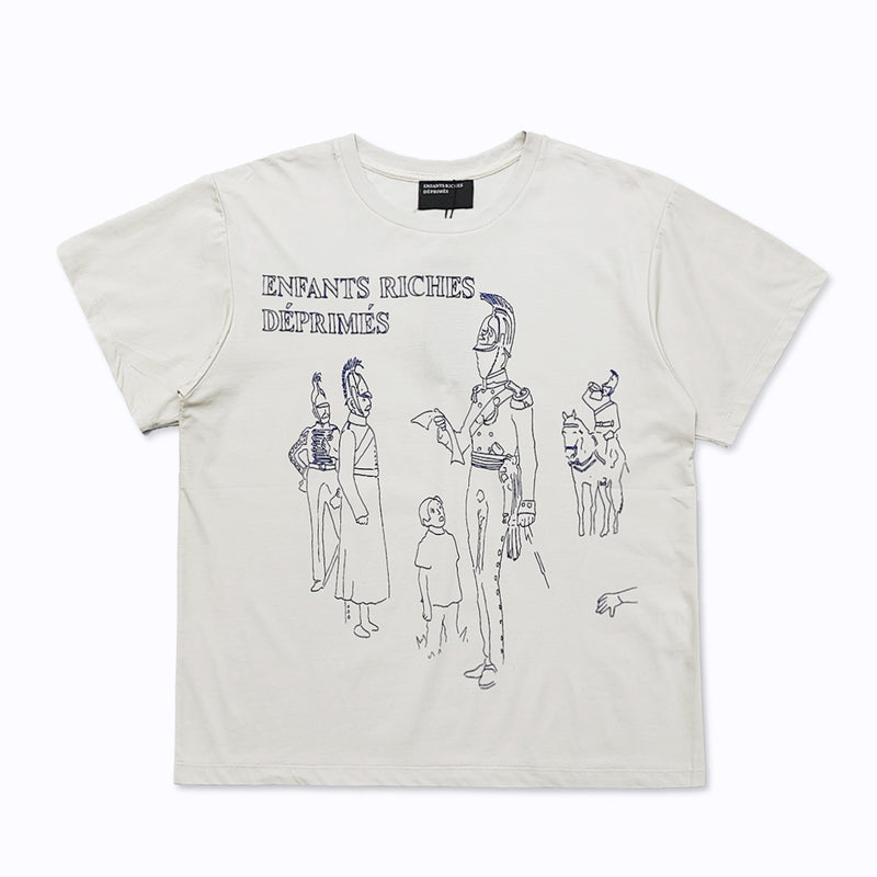 ERD T Shirts Summer Printed Slogan Punk