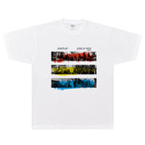 Rock Star T Shirt the Police Synchronicity T-shirt Rock Band American Retro Loose Short Sleeve