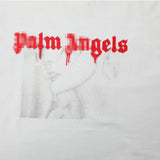 Palm Angels T-Shirts Comic Stream Lacquer Alphabet Short Sleeve T-Shirt