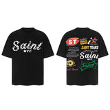 Men Vintage T-Shirts Saint Michael Tee Saint Tears