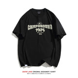 Men's T-Shirts Short-Sleeved T-shirt Men's Summer Pure Cotton Half-Sleeved Loose Casual