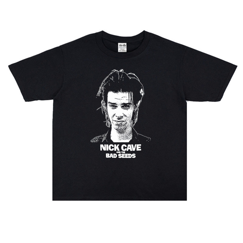 Rock Star T Shirt Nicholas Edward Cavet Shirt Cotton Short Sleeve