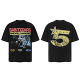 Men Vintage T-Shirts Saint Michael Tee Saint Tears