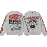 HS Hoodie Letter Print Men's and Women's Casual Sweater