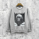 Purple Brand Sweatshirt Loose Crew Neck Sweater