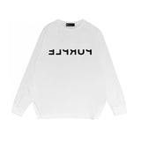 Purple Brand Long Sleeve T-Shirt Fashion Loose Long Sleeve Top