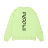 Purple Brand Sweatshirt Loose Crew Neck Sweater